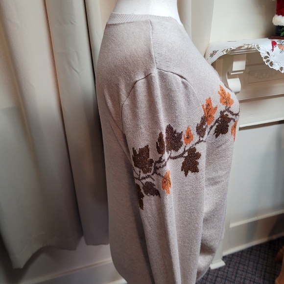 NWT Retrology Fawn Heather Sweater 1X - Picture 3 of 11